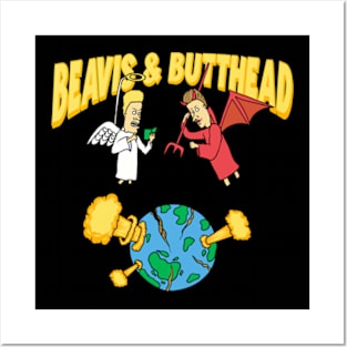 Beavis And Butthead Angel Posters and Art